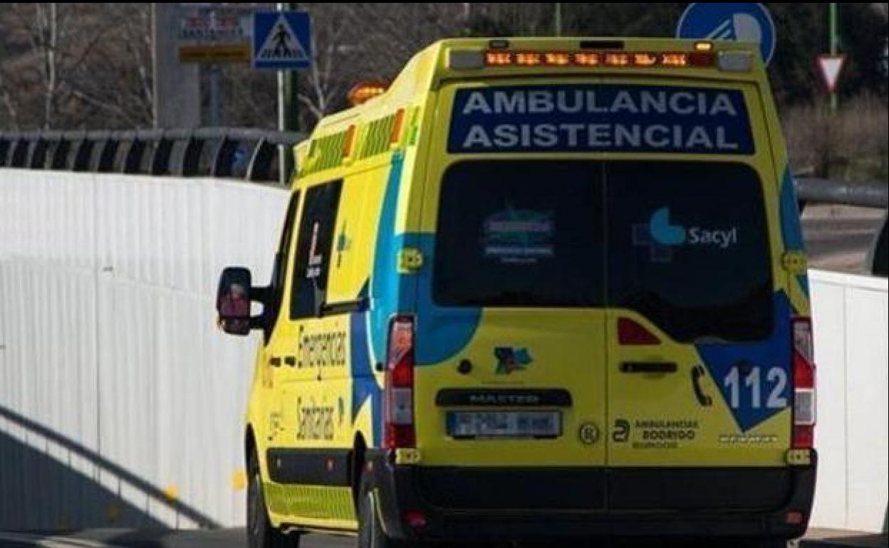 Tráfico en Burgos: Un accidente en Grisaleña deja un herido y corta la AP-1