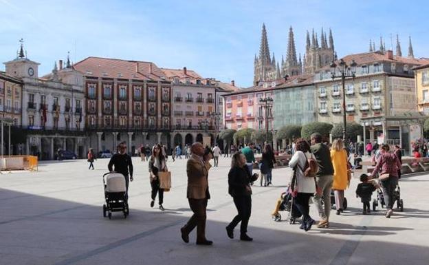 Previsión tiempo Burgos: Temperaturas veraniegas hasta el domingo, cuando comenzará el desplome de los termómetros