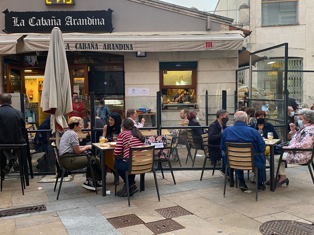 Fotos: Último día de toque de queda en Burgos