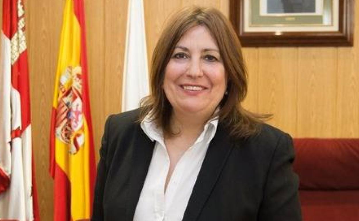 La alcaldesa de San Esteban de Gormaz, María Luisa Aguilera.