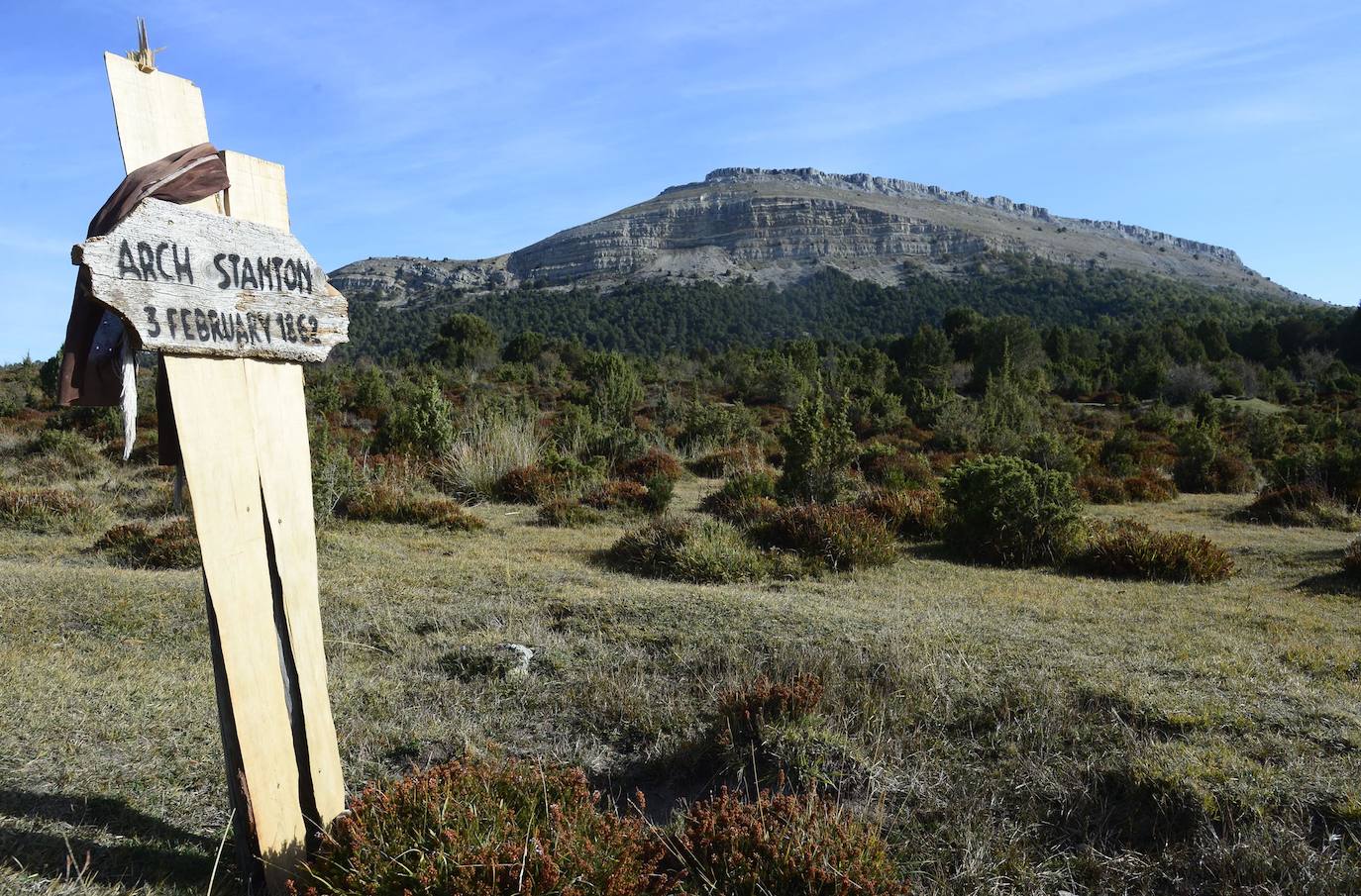 Imagen del recuperado cementerio de Sad Hill, uno de los puntos de Burgos más visitados dentro del turismo cinematográfico. 
