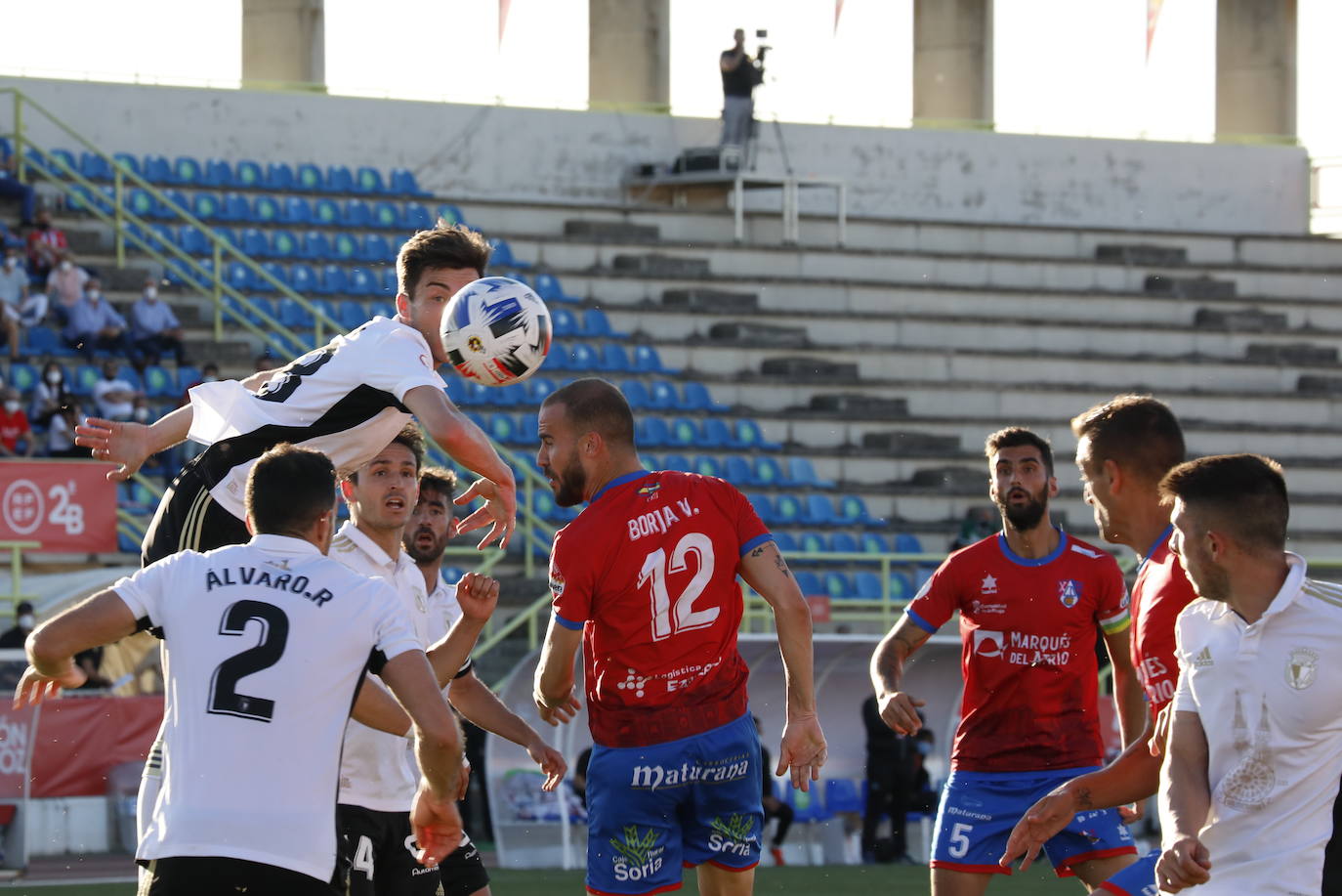 Fotos: Echa un vistazo a las imágenes del partido Burgos CF-CD Calahorra