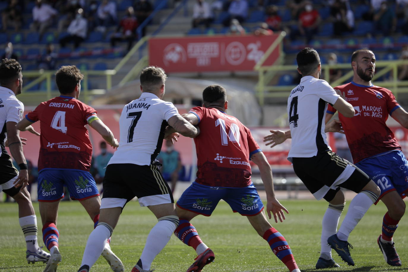 Fotos: Echa un vistazo a las imágenes del partido Burgos CF-CD Calahorra