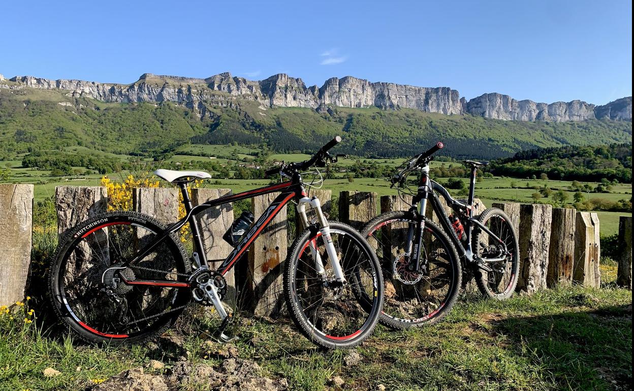 LAs Merindades son un destino perfecto para el cicloturismo. 
