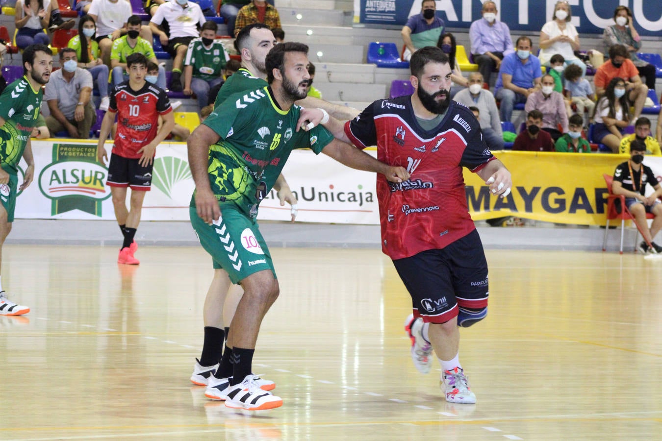 Fotos: El Antequera celebra el ascenso a Asobal ante el UBU San Pablo