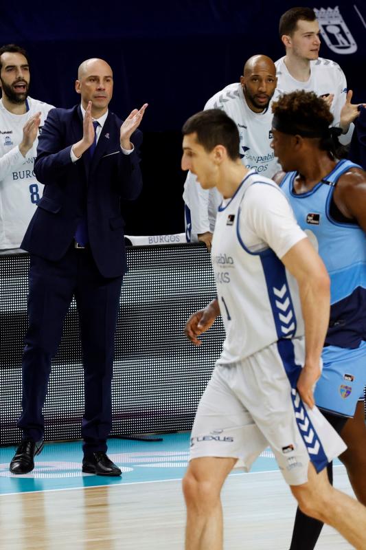 Los burgaleses visitaron la cancha madrileña.