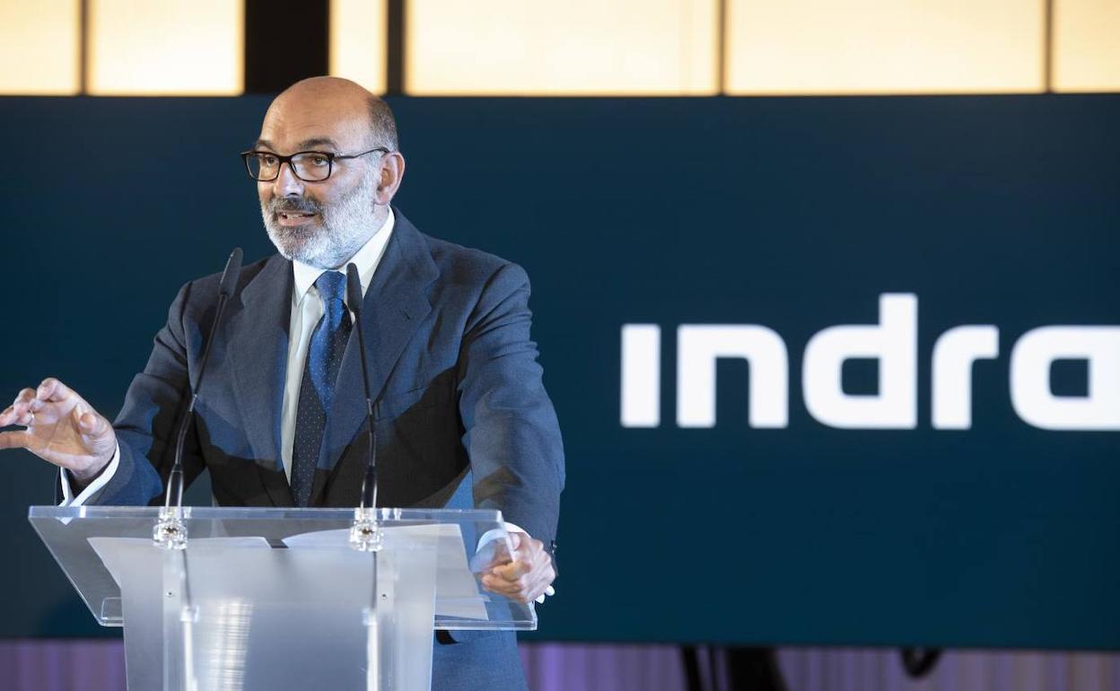 El presidente de Indra, Fernando Abril-Martorell. 