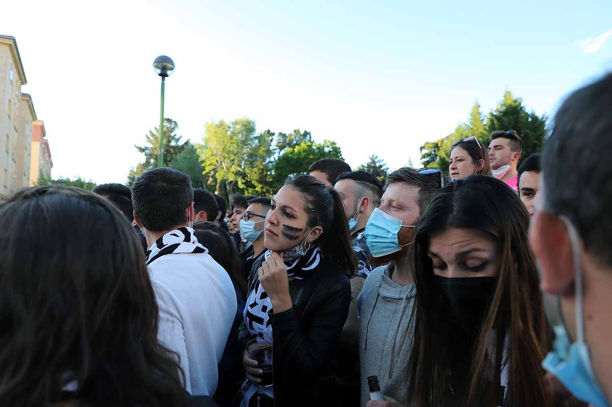 Fotos: Burgos vibra con su equipo en la distancia