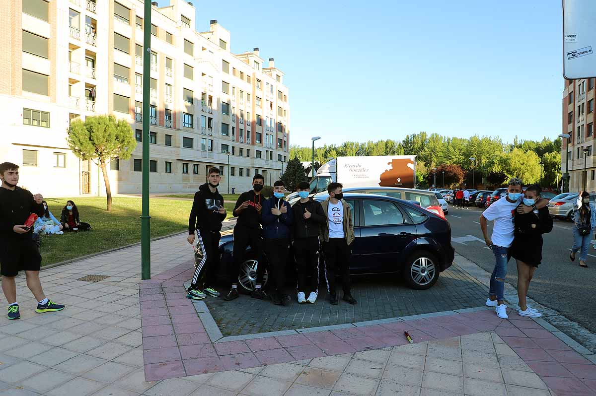 Fotos: Burgos vibra con su equipo en la distancia