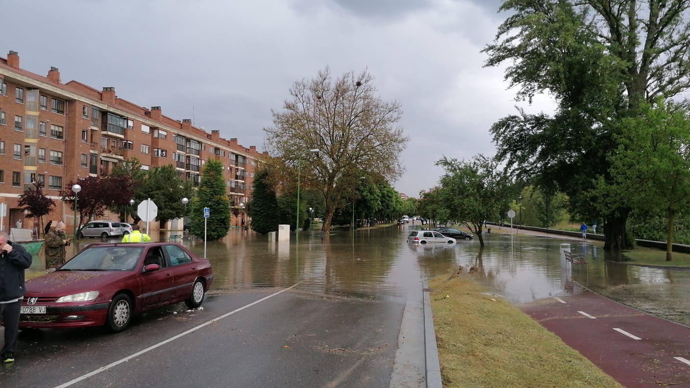 Fotos: Imágenes: Los estragos de la tormenta en Burgos