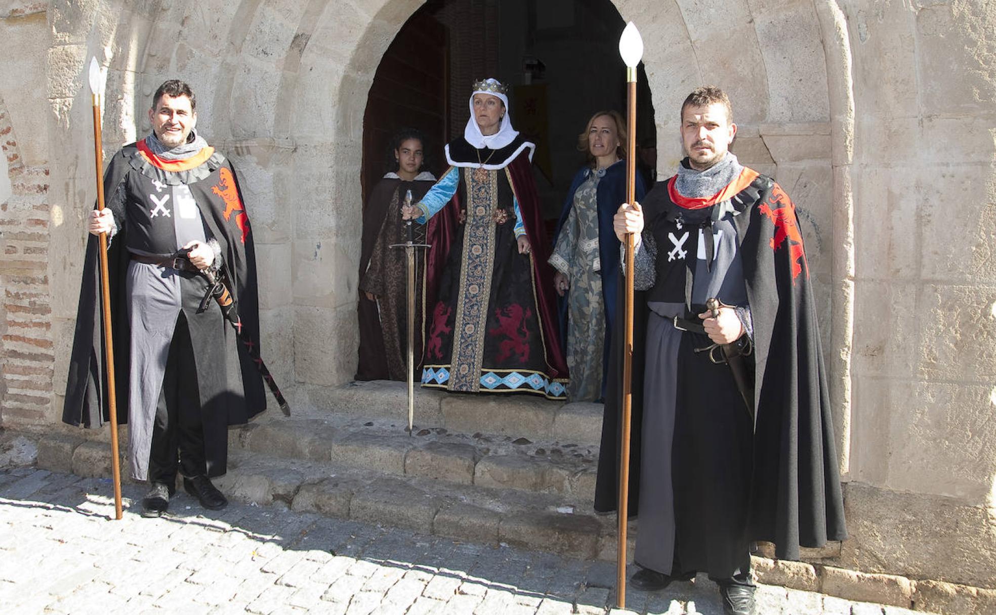 Recreación histórica de la Donación de la Villa de Fresno el Viejo a la orden Hospitalaria de San Juan de Jerusalén.