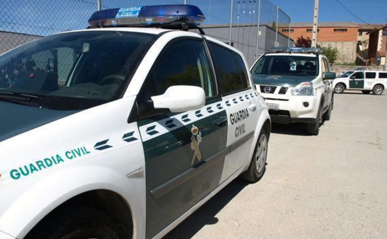 Imagen de archivo de coches de la Guardia Civil. 