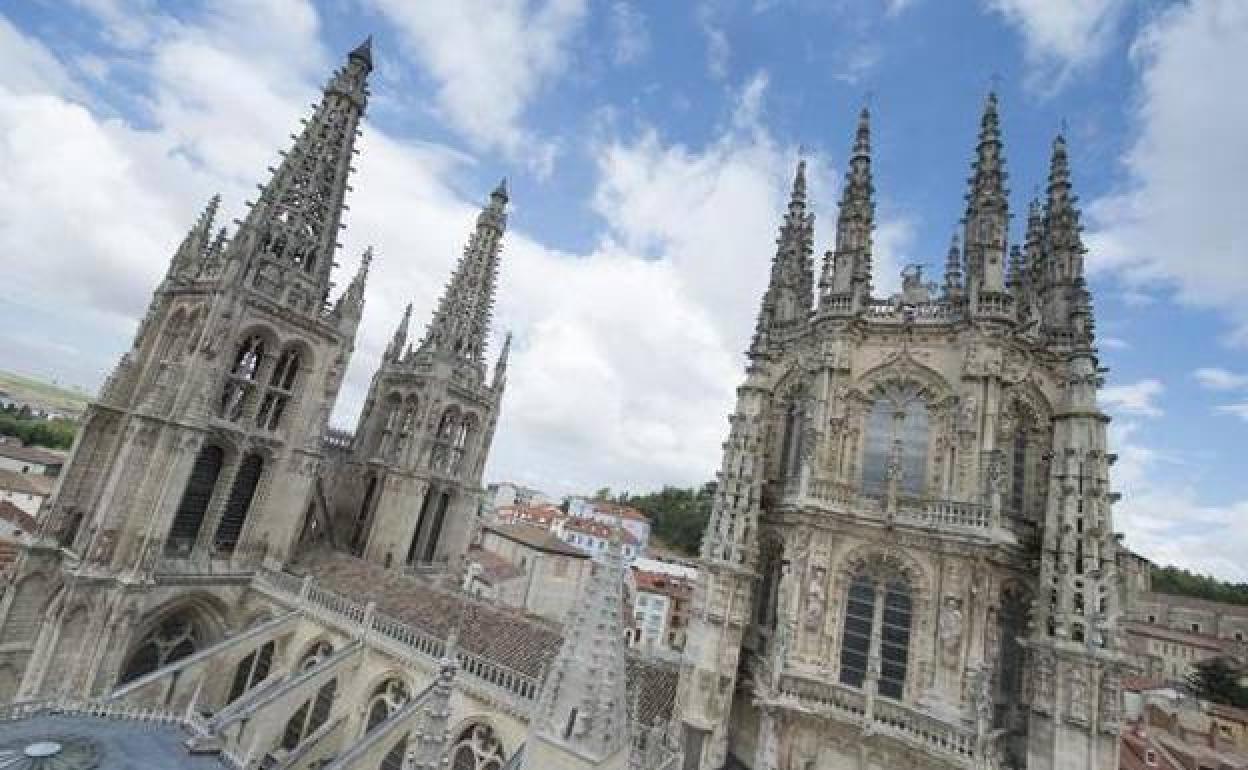 La Catedral de Burgos, uno de los reclamos turísticos de la ciudad, en un año en el que se celebra su VIII aniversario. 