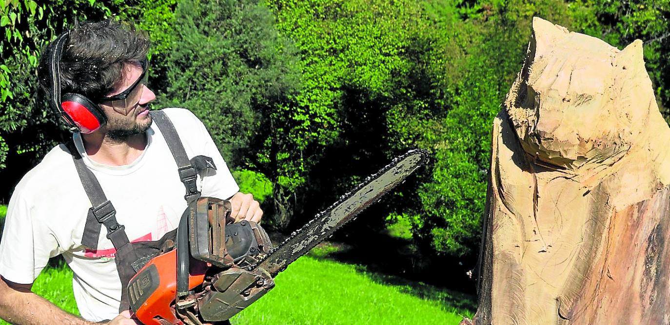 A Gandini, convertido en una referencia del arte urbano de Roma, le gusta «dar un valor añadido a algo que ha sido descartado».