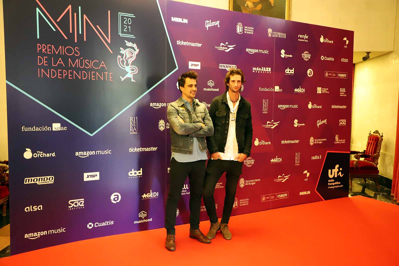 Fotos: Alfombra roja de los Premios MIN 2021