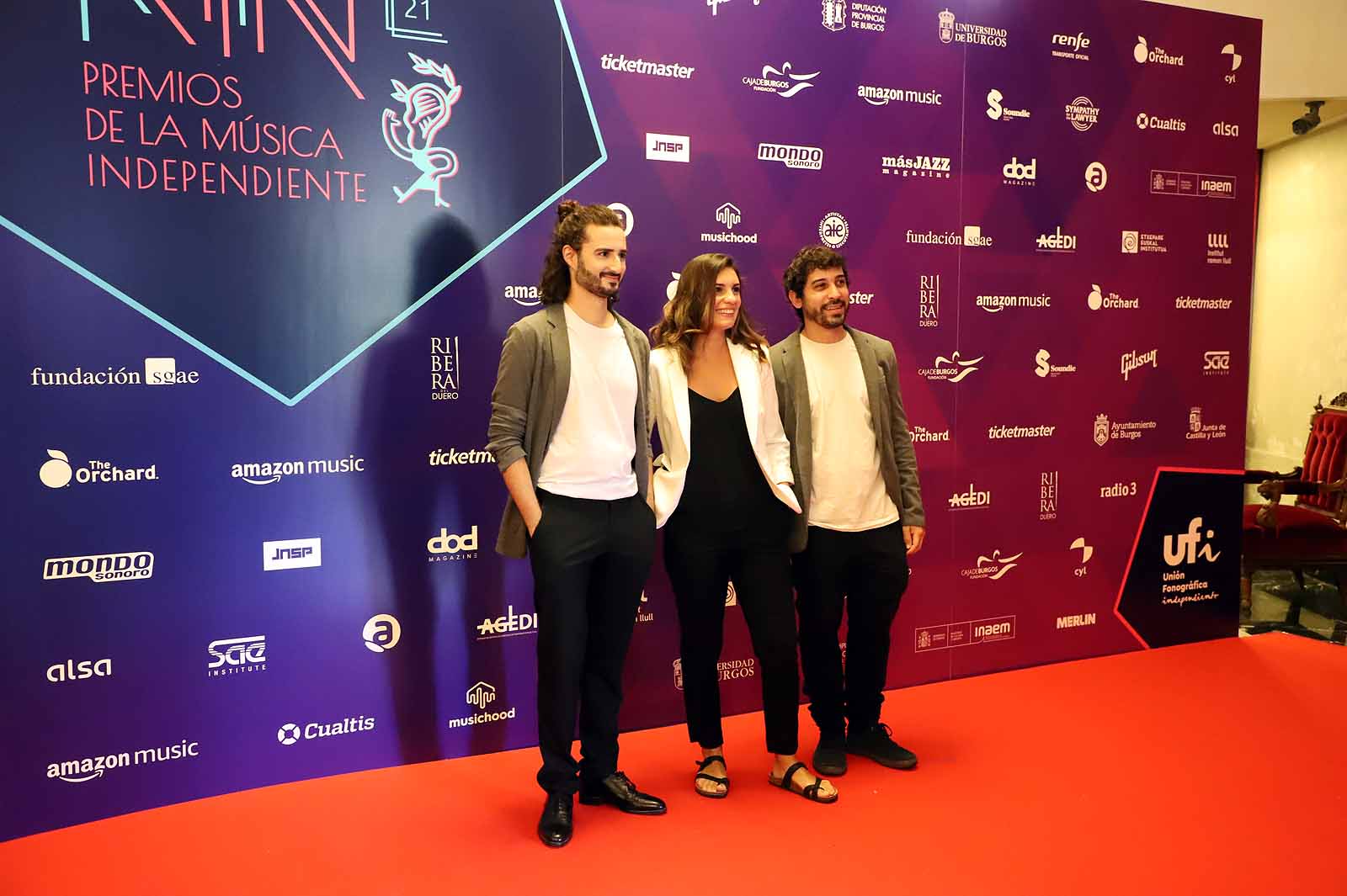 Fotos: Alfombra roja de los Premios MIN 2021