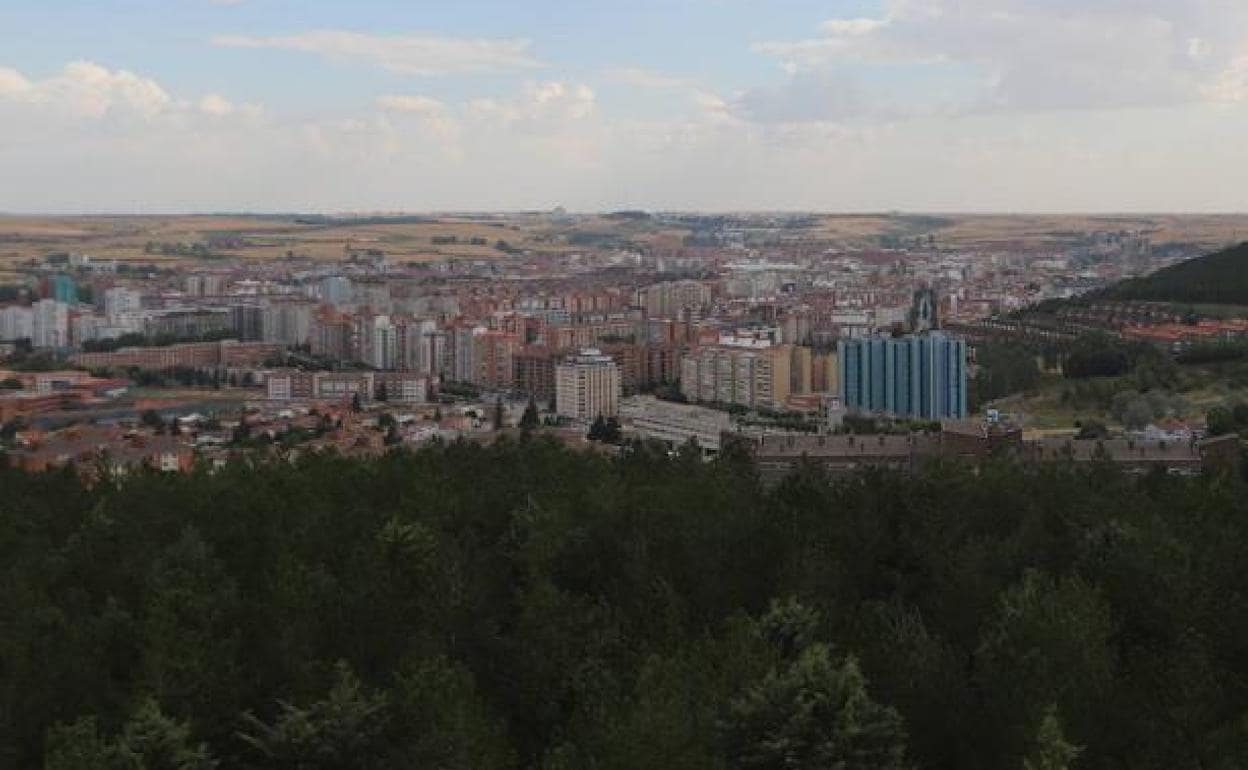 Vistas de la ciudad de Burgos. 