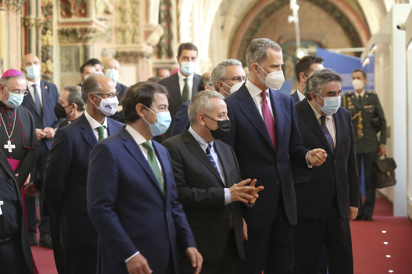 Fotos: Visita de Felipe VI a la muestra Las Edades del Hombre de Burgos