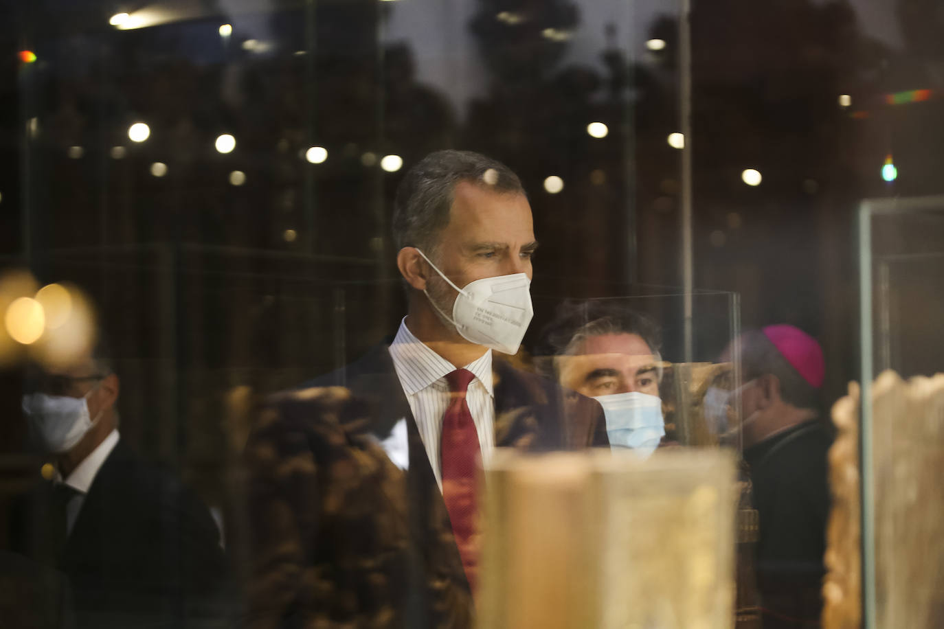 Fotos: Visita de Felipe VI a la muestra Las Edades del Hombre de Burgos