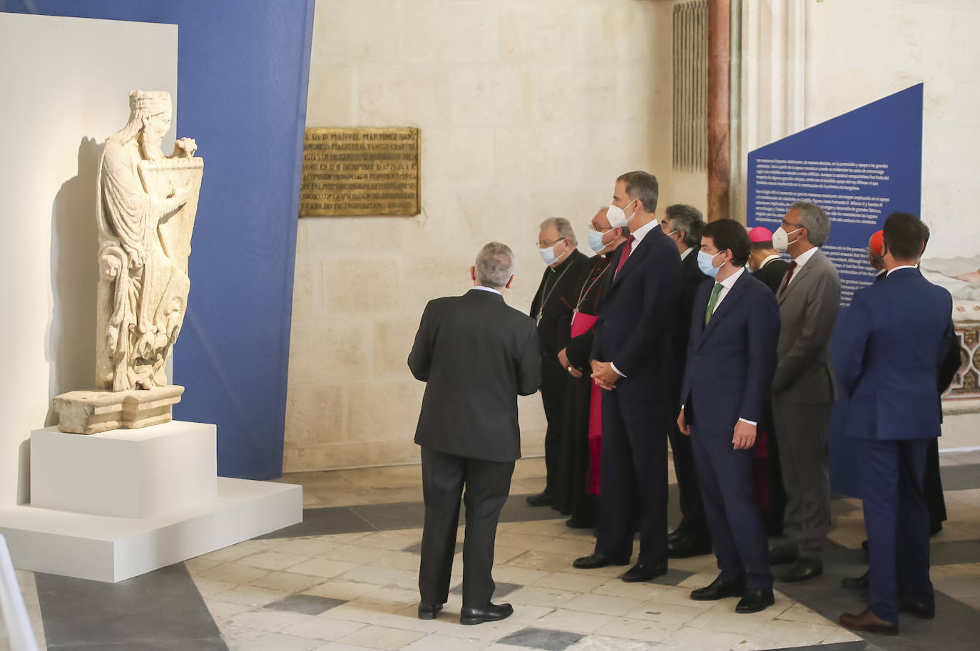 Fotos: Visita de Felipe VI a la muestra Las Edades del Hombre de Burgos