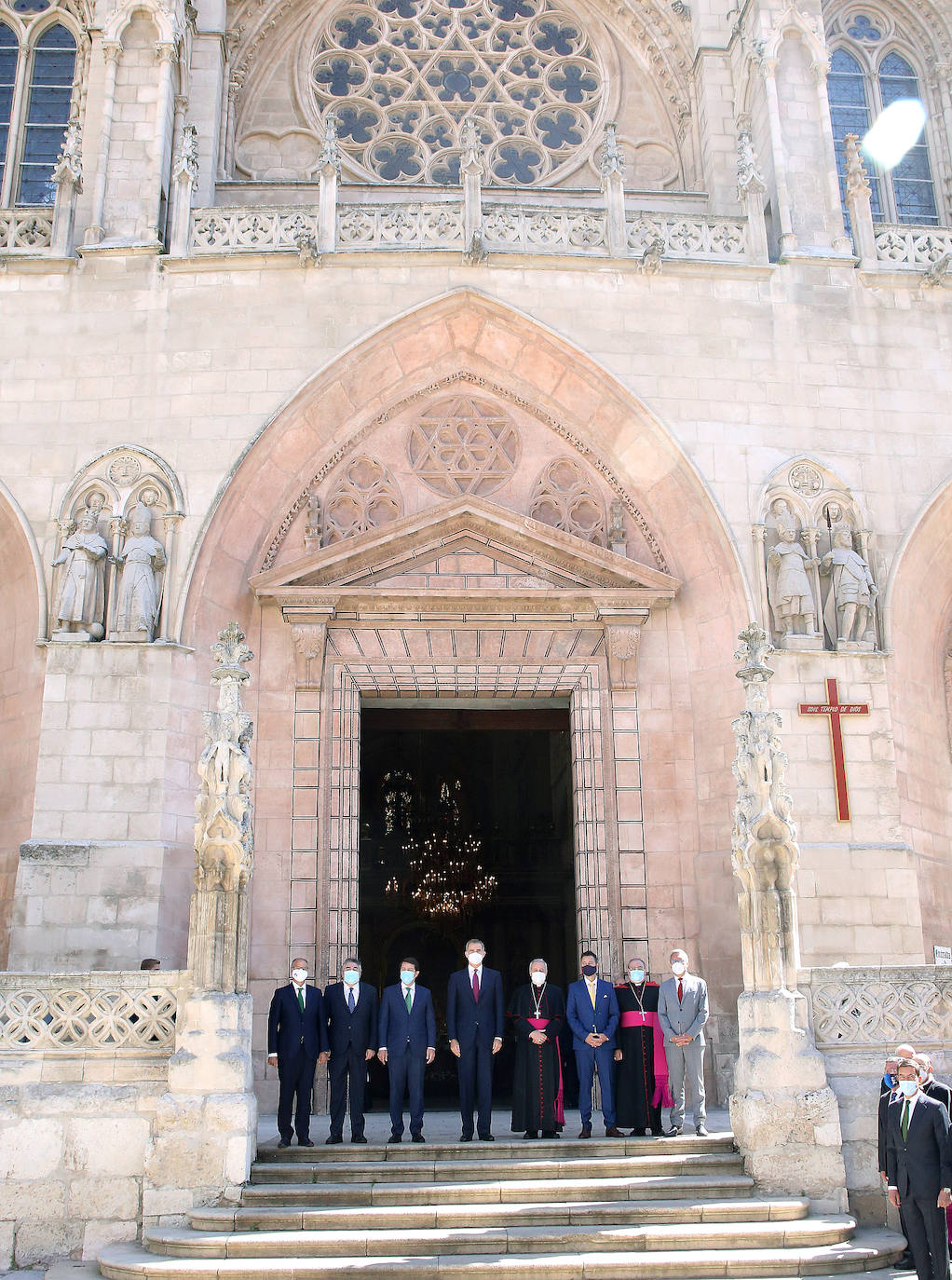 Fotos: Visita de Felipe VI a la muestra Las Edades del Hombre de Burgos