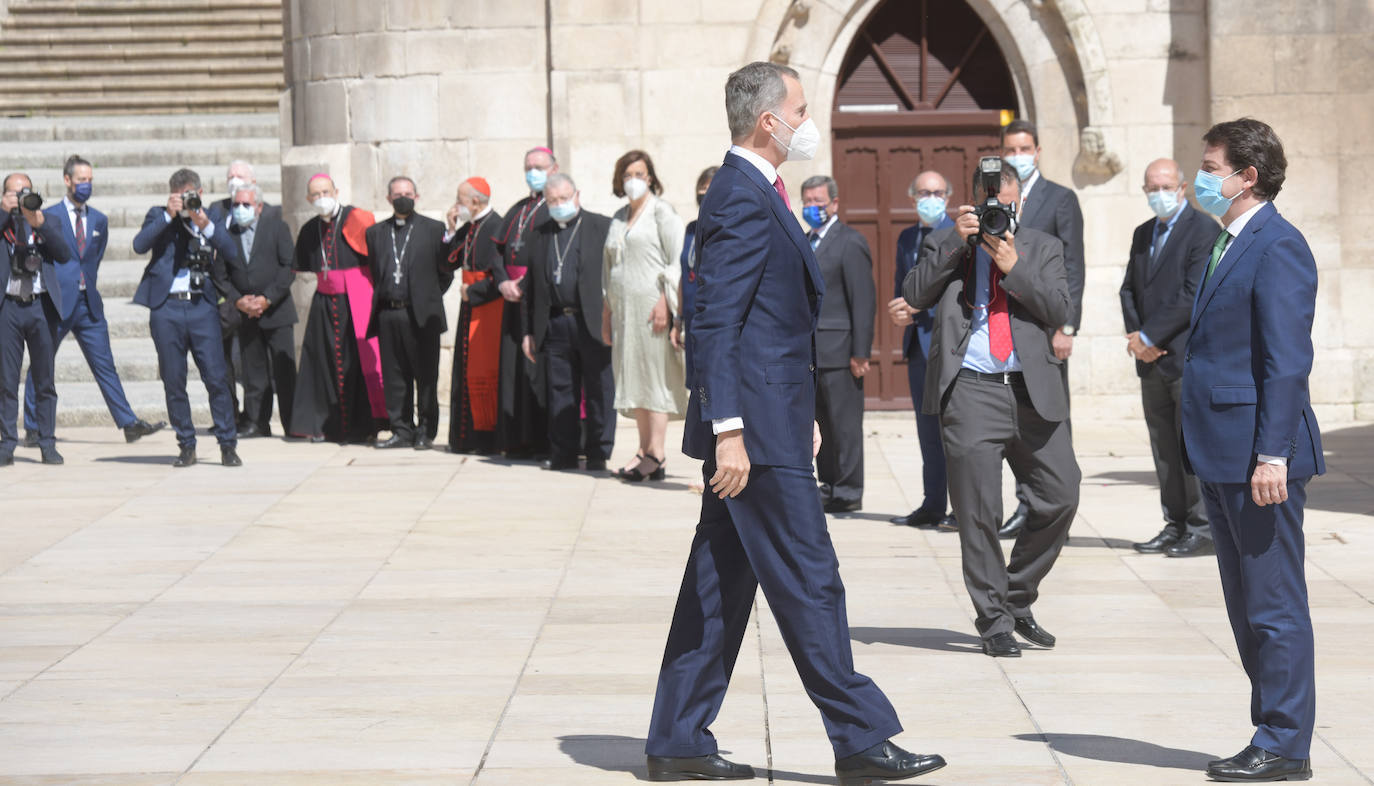 Fotos: Visita de Felipe VI a la muestra Las Edades del Hombre de Burgos