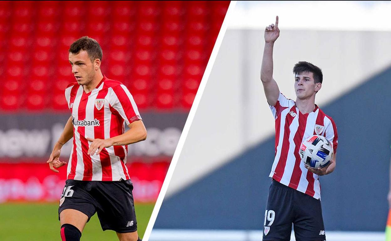 Vicente y García de Albéniz vestirán la camiseta rojilla. 