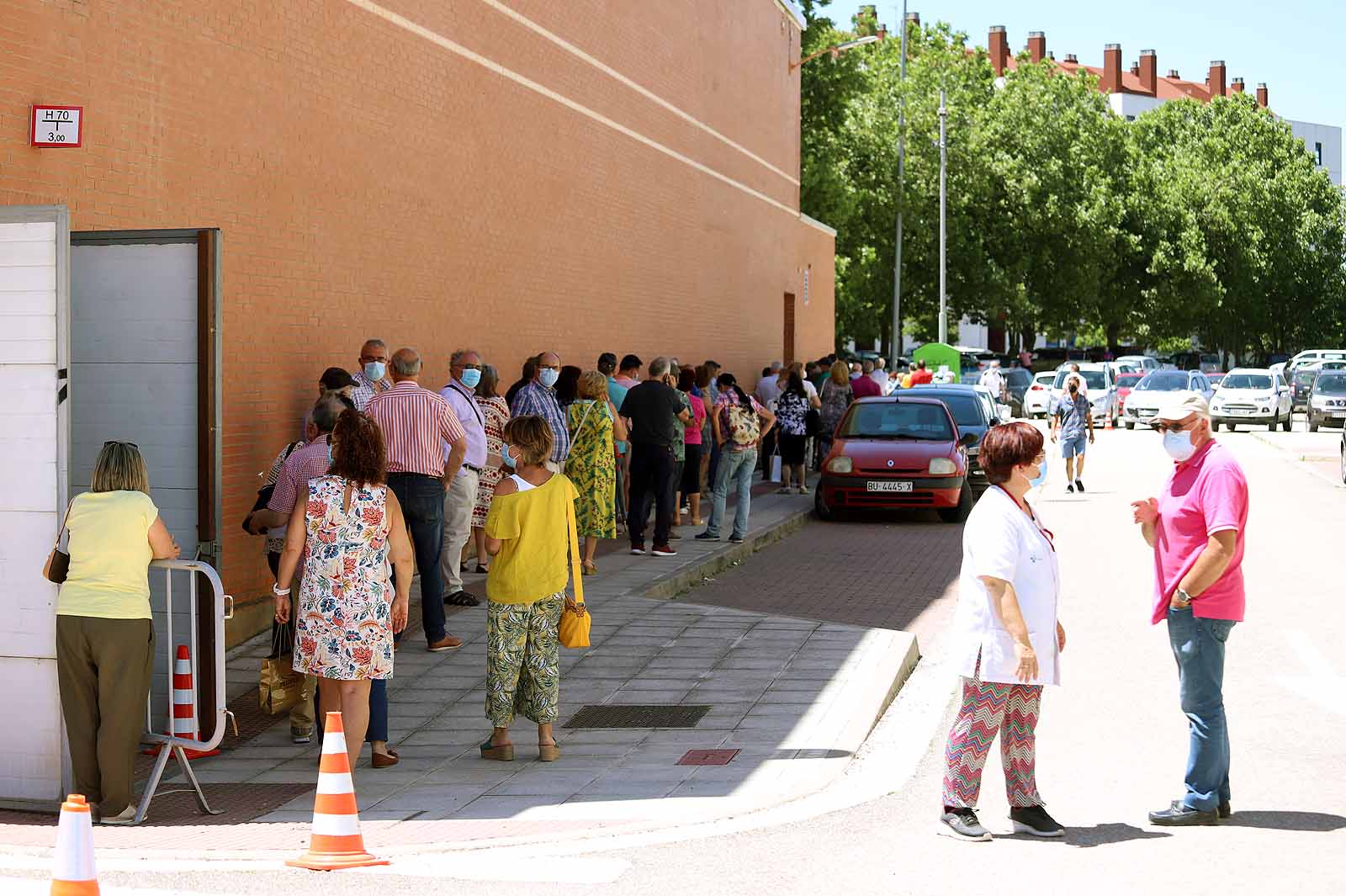 5.000 burgaleses se dieron cita para completar la pauta contra la covid.