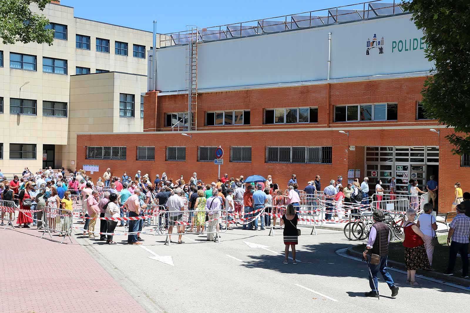 5.000 burgaleses se dieron cita para completar la pauta contra la covid.