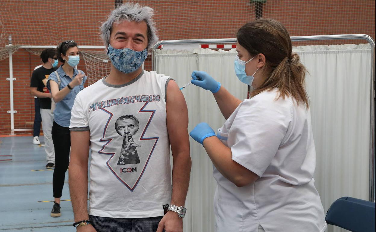 Vacunación masiva en Palencia.