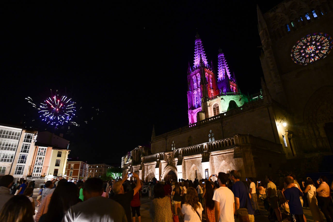 Concierto de Pablo López dentro de los actos de conmemoración del VIII Centenario de la catedral de Burgos