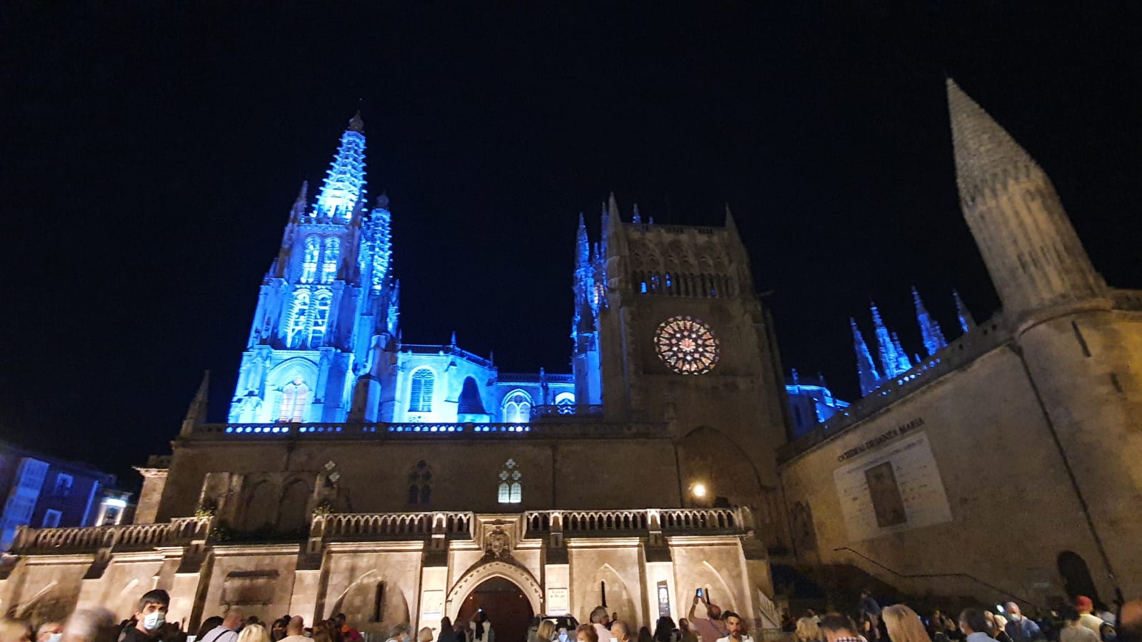Concierto de Pablo López dentro de los actos de conmemoración del VIII Centenario de la catedral de Burgos