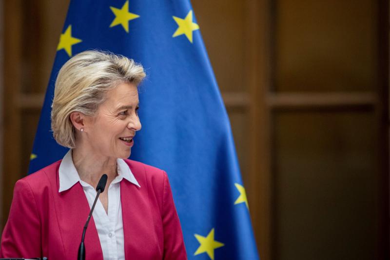 Ursula Von Der Leyen, presidenta de la Comisión Europea 