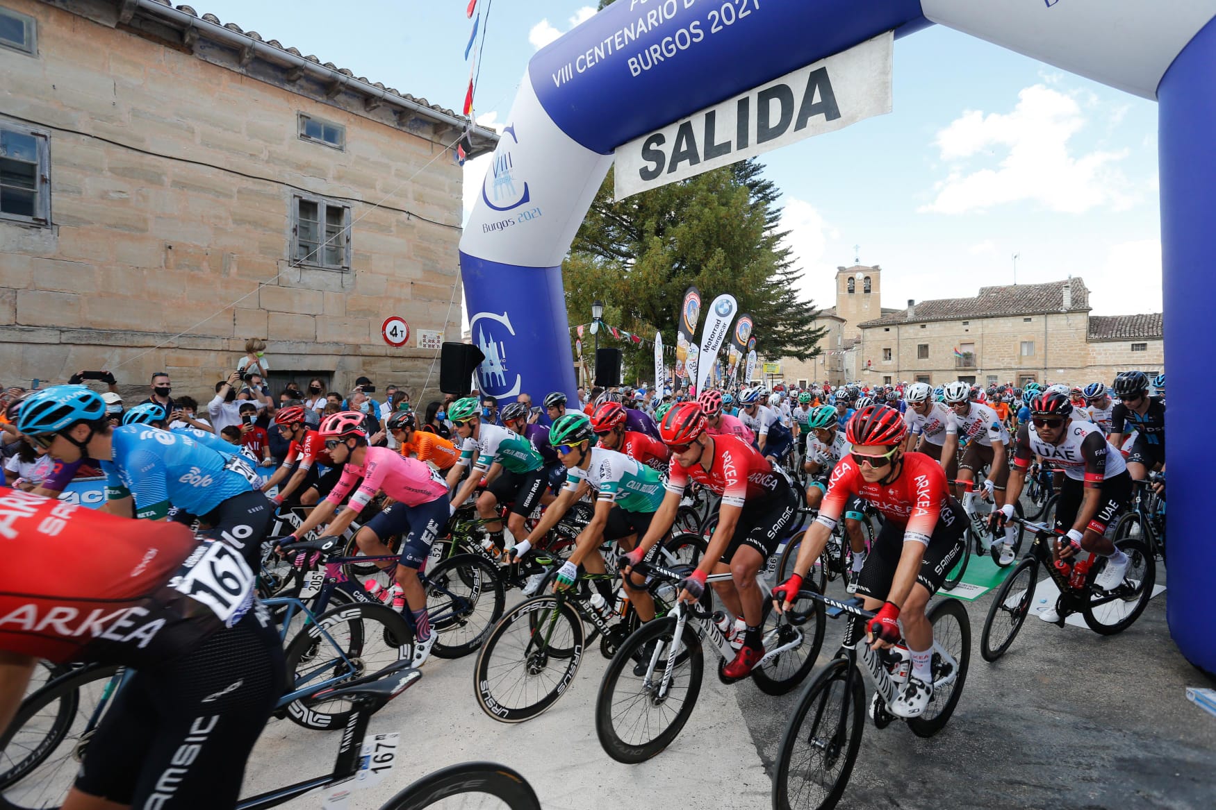 Fotos: Juan Sebastián Molano se lleva la victoria de la segunda etapa de la Vuelta a Burgos