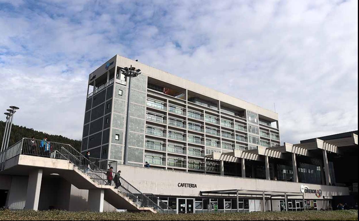 El Hospital Universitario de Burgos.