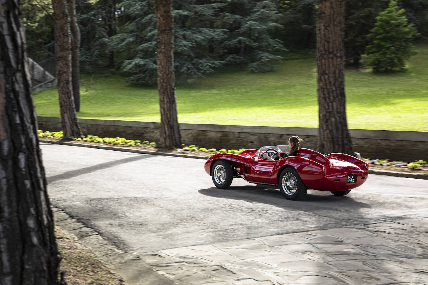 Fotos: Así es el Ferrari Testa Rossa 250, eléctrico y a escala