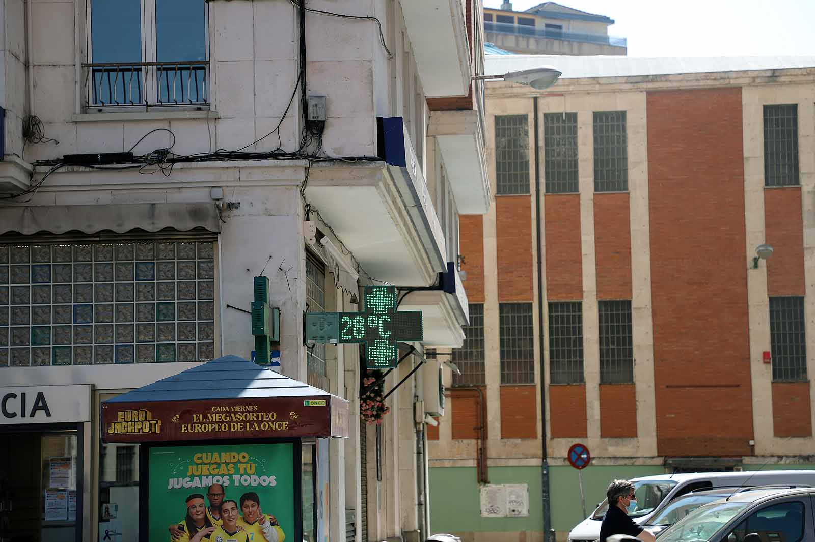 Las terrazas a la sombra han sido parada obligatoria para muchos. 