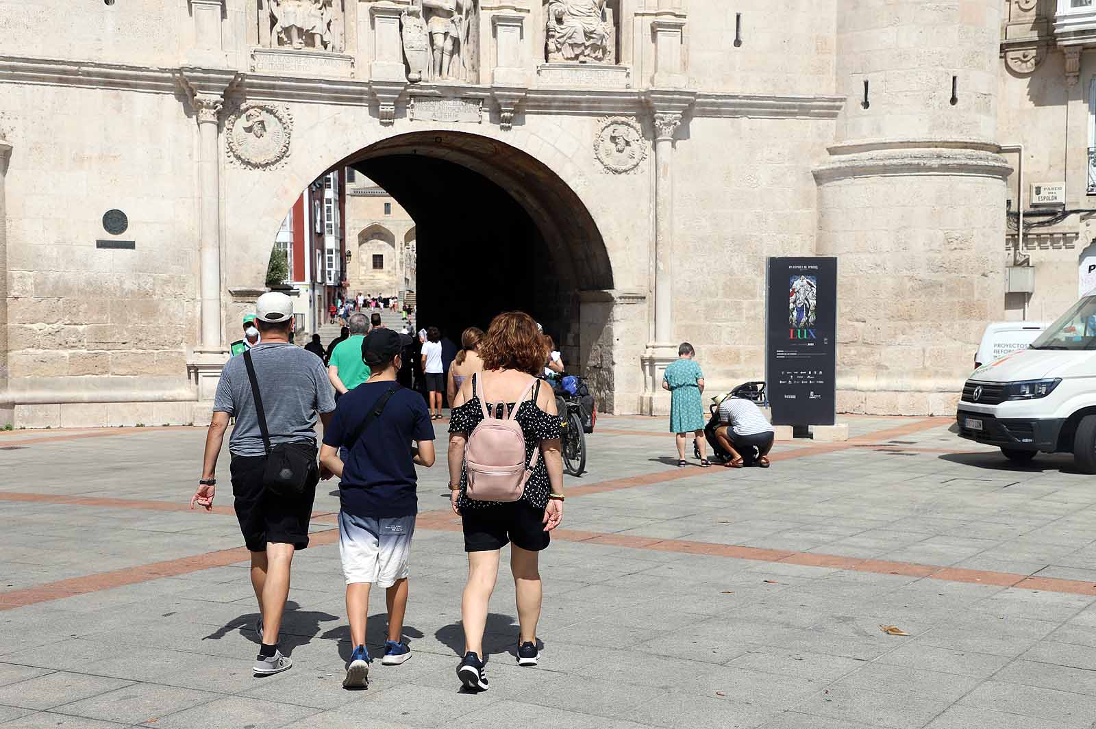 Las terrazas a la sombra han sido parada obligatoria para muchos. 