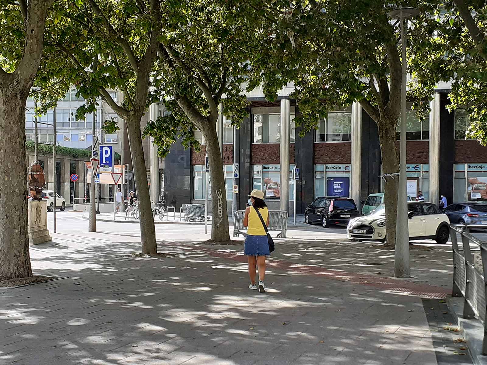 Los termómetros de la capital han alcanzado los 35,4º C durante la tarde del miércoles.