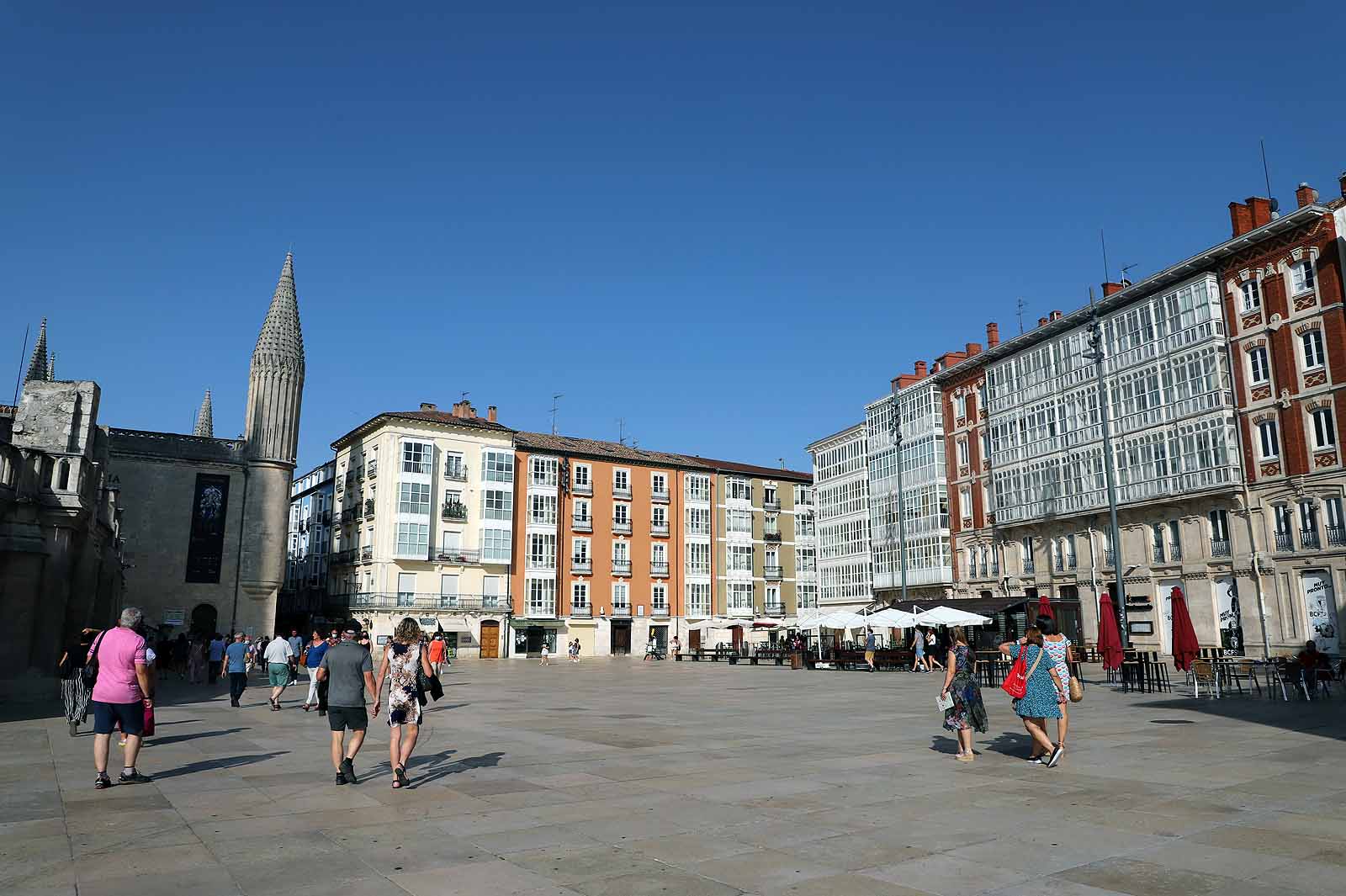 Los termómetros de la capital han alcanzado los 35,4º C durante la tarde del miércoles.