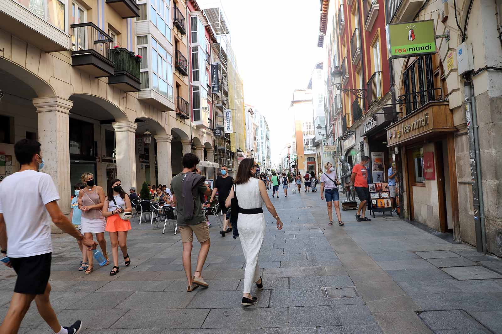 Los termómetros de la capital han alcanzado los 35,4º C durante la tarde del miércoles.