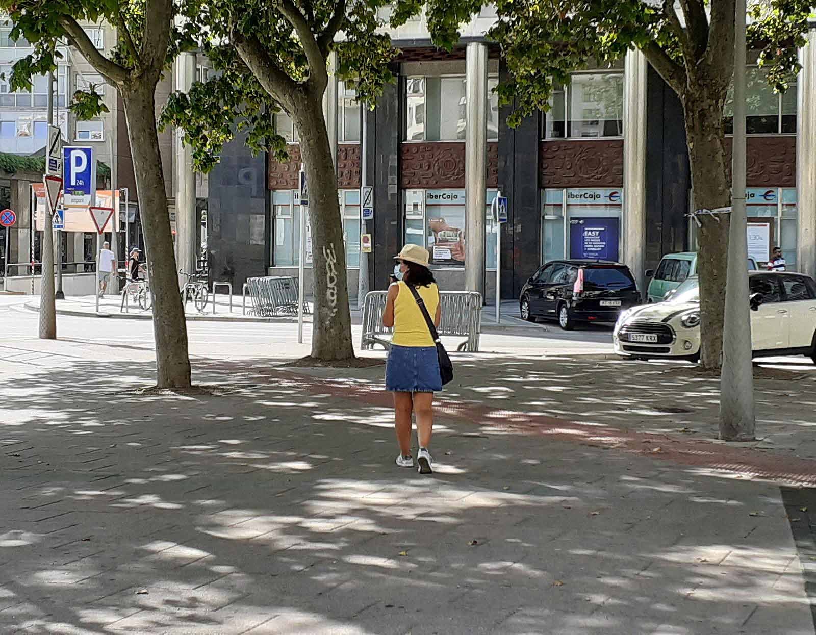 Los termómetros de la capital han alcanzado los 35,4º C durante la tarde del miércoles.