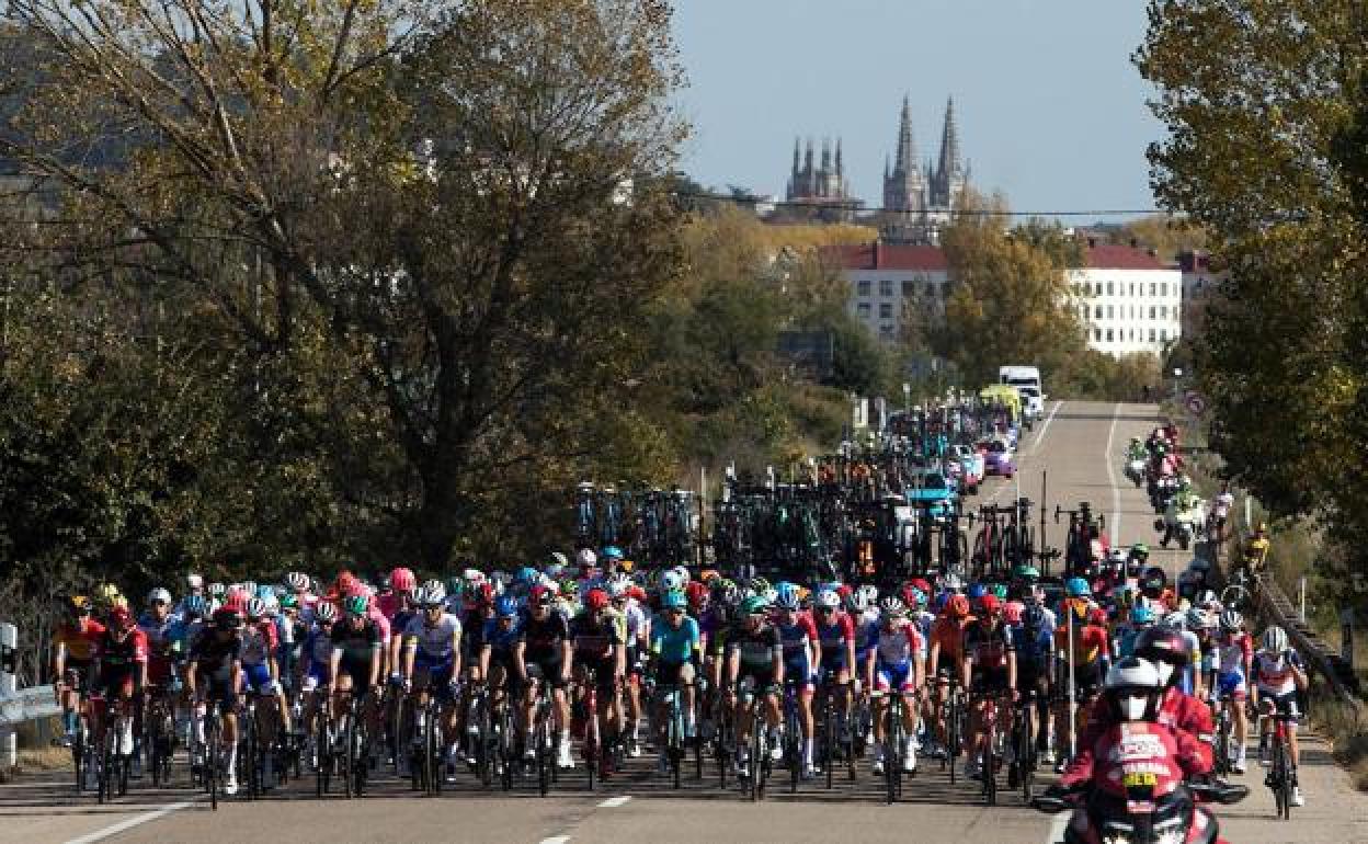 Imagen de la Vuelta a Burgos.