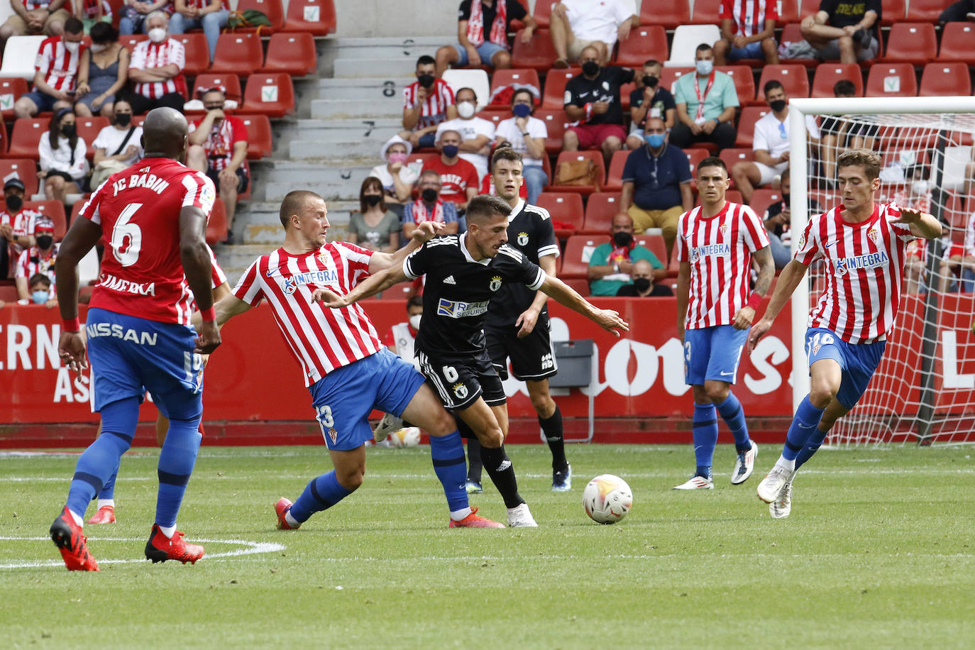 Los de Calero pierden por la mínima ante el Sporting de Gijón.