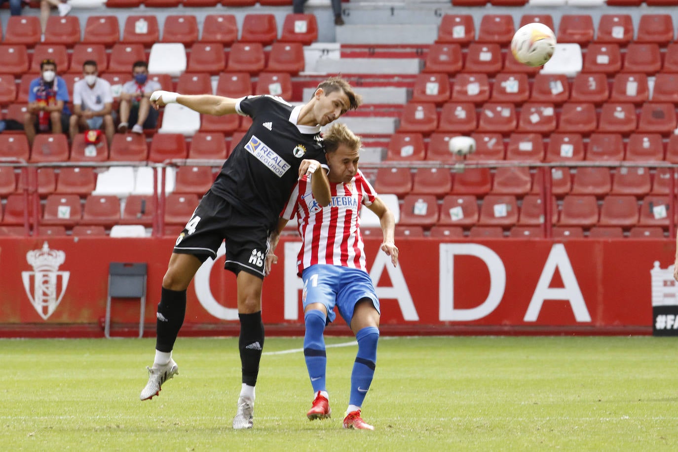 Los de Calero pierden por la mínima ante el Sporting de Gijón.