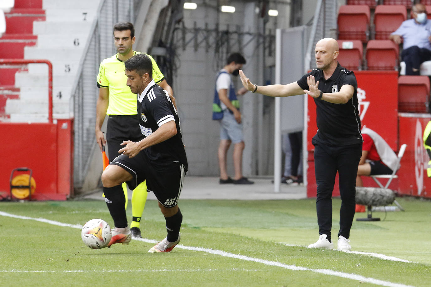 Los de Calero pierden por la mínima ante el Sporting de Gijón.