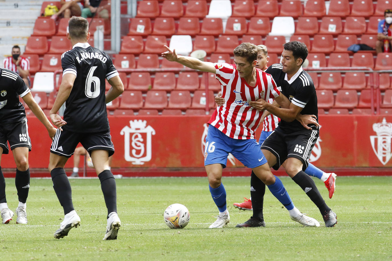 Los de Calero pierden por la mínima ante el Sporting de Gijón.