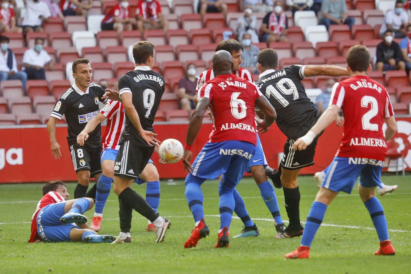 Los de Calero pierden por la mínima ante el Sporting de Gijón.