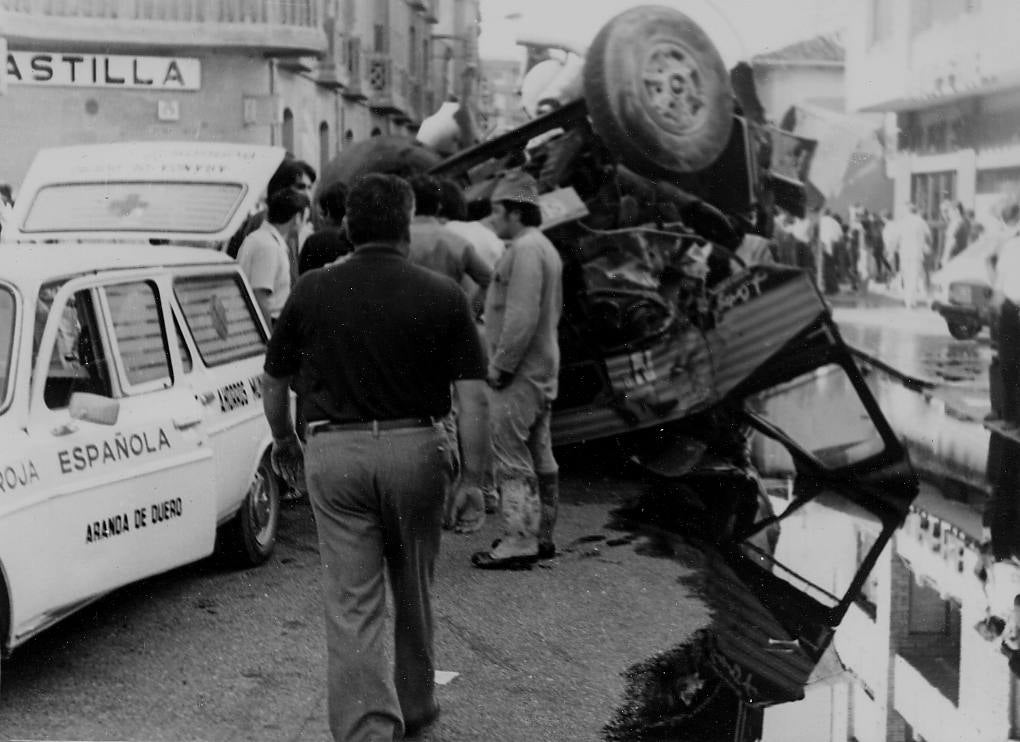 Fotos: Atropello múltiple en Aranda de Duero en 1979