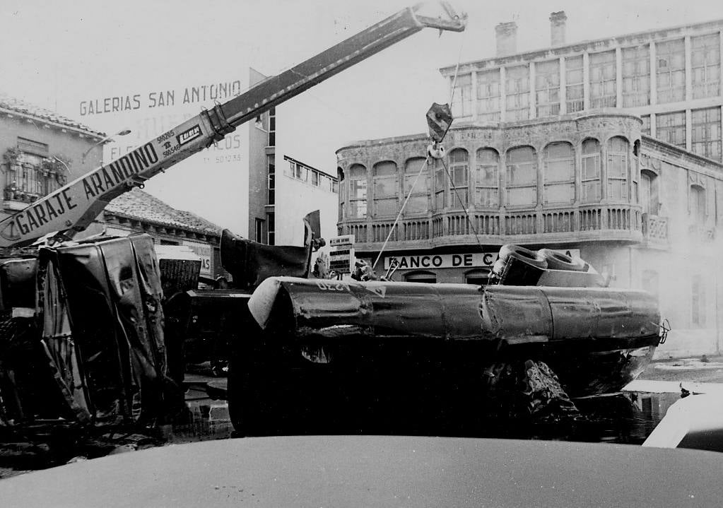 Fotos: Atropello múltiple en Aranda de Duero en 1979